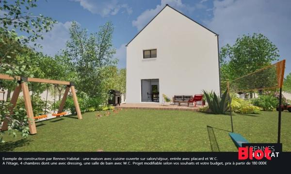 Terrain 730m²