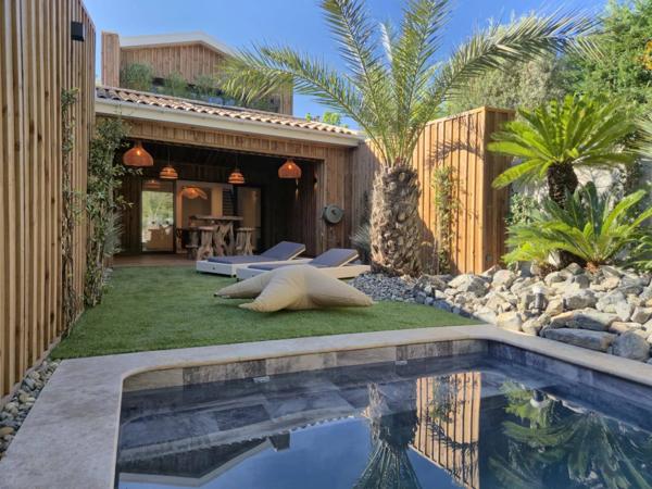 Maison neuve de 190 m² qui mélange le style urbain et une touche de Bali