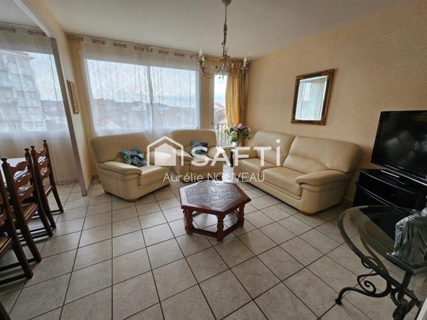 Beauséjour - 68m² lumineux, très bon état, ascenseur, garage et cave