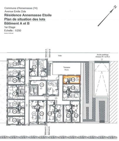 Studio 21m2 dans résidence hotelière