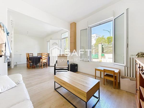 Maison familiale avec 3 chambres, non mitoyenne