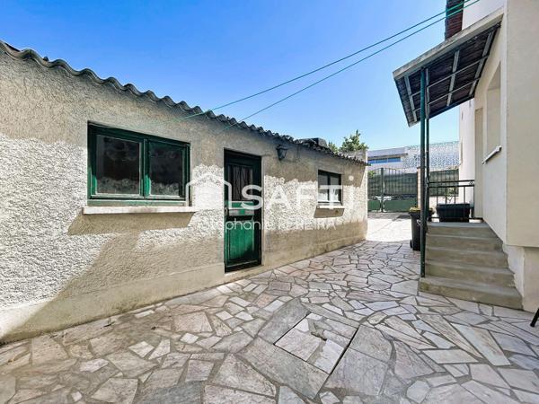 Maison familiale avec 3 chambres, non mitoyenne