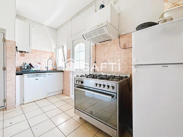 Maison familiale avec 3 chambres, non mitoyenne