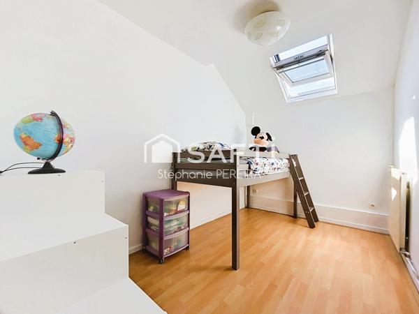 Maison familiale avec 3 chambres, non mitoyenne