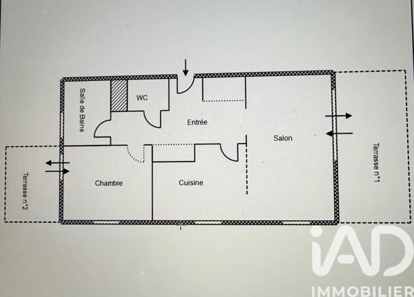 Appartement à vendre 2 pièces 42 m² Chartres