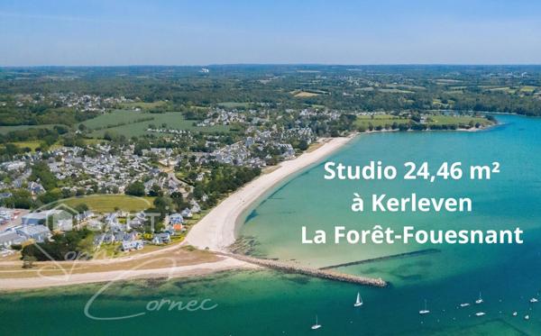 Studio en rez-de-chaussée avec parking privé
