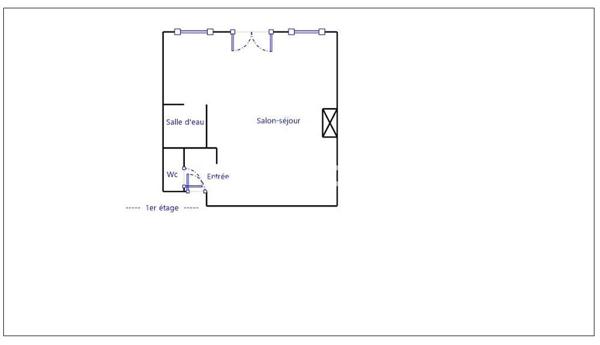 Appartement 1 pièce - 34 m²