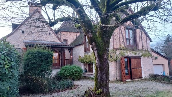 Maison à vendre 5 pièces CUZANCE (46)