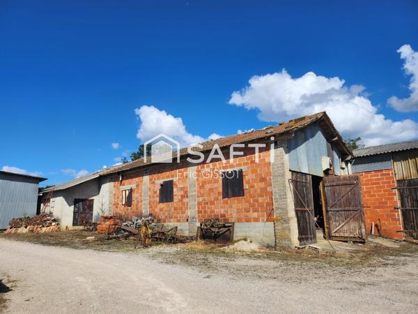Maison T4 avec dépendances et beau terrain.