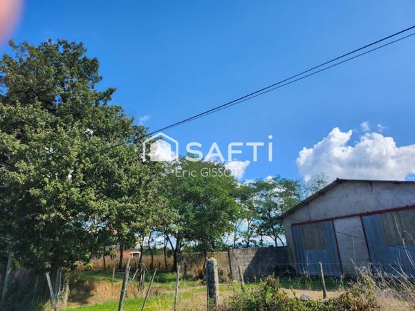 Maison T4 avec dépendances et beau terrain.