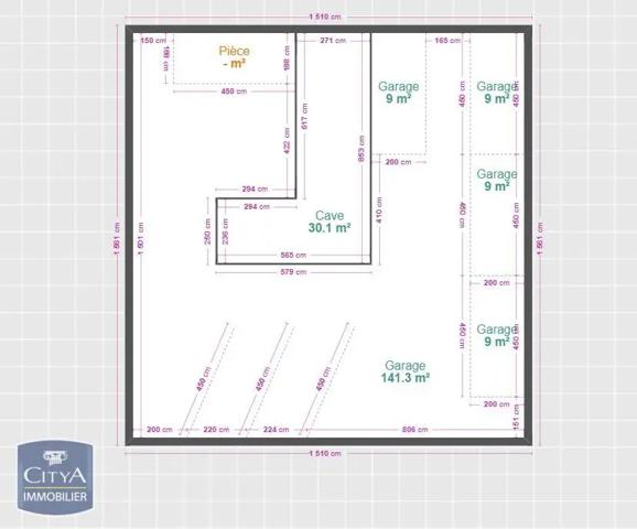 Local professionnel à vendre 237.25m²