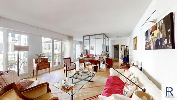 Boulogne-Billancourt (92100) Bel appartement de 87 m2 avec 2 chambres à Boulogne Nord