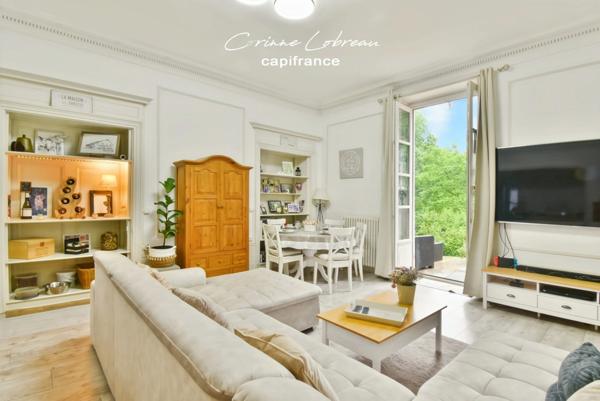 A vendre appartement en rez-de-jardin - 3 chambres