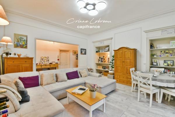 A vendre appartement en rez-de-jardin - 3 chambres