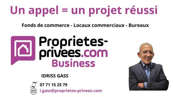 69003 LYON  - RESTAURANT  40 COUVERTS, TERRASSE