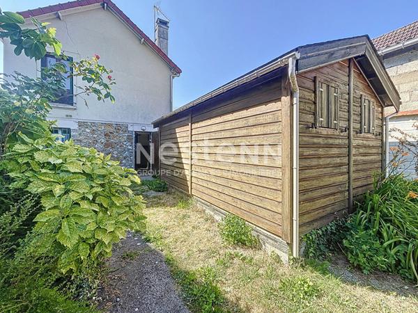 MAISON A VENDRE A MORANGIS, SECTEUR PAVILLONNAIRE PROCHE DE LA PLACE DE L'AVENIR, DES COMMERCES ET DU BUS 299, 492, 399.