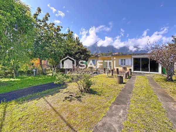 À 2 min du centre de Cilaos, fort potentiel