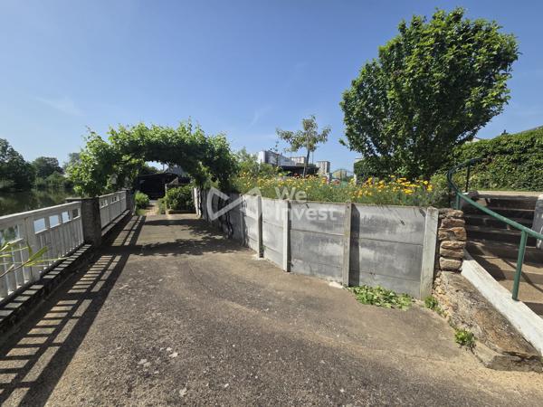 Maison au bord de l'Huisne