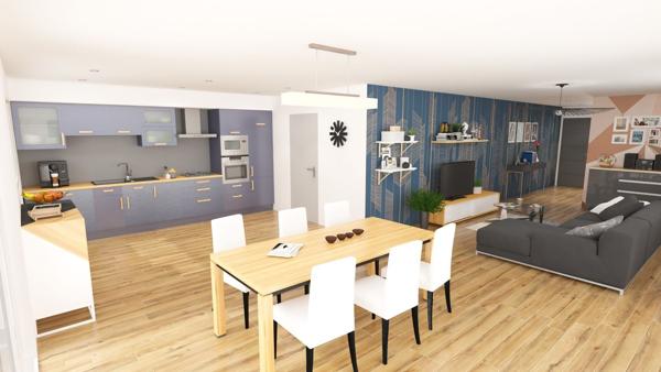 Terrain + Maison à vendre 5 pièces - 127 m²
