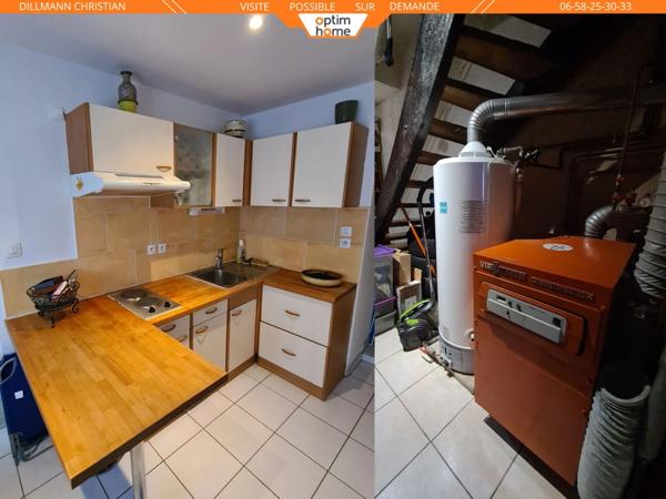 Maison jumelée d'un coté