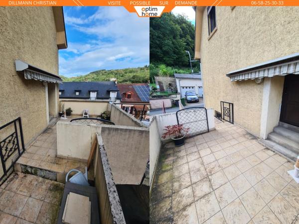 Maison jumelée d'un coté