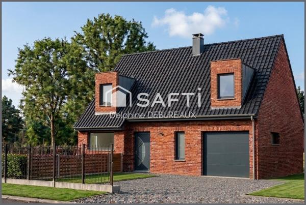 MAISON INDIVIDUELLE NEUVE SEMI PLAIN-PIED – SAULTAIN