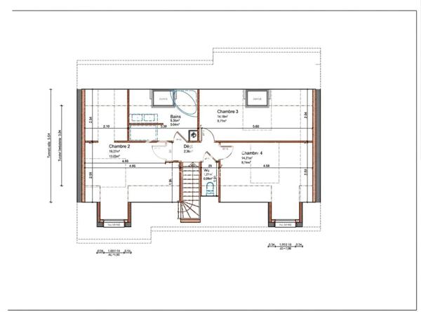 MAISON INDIVIDUELLE NEUVE SEMI PLAIN-PIED – SAULTAIN