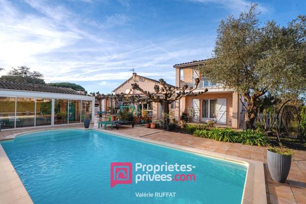 Maison  familiale Saint Jory 8 pièce(s) 190 m2 avec grand jardin et piscine