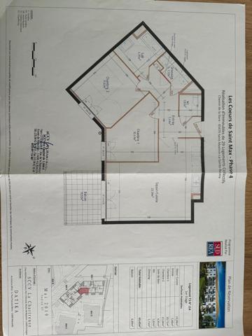 Appartement T3 avec garage et terrasse – Centre-ville Saint-Maximin (83470)