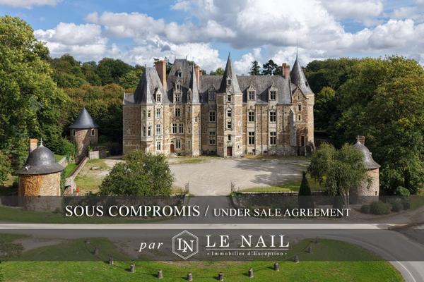 Magnifique château XVIe et XXe pour activité professionnelle à 10 km de Laval