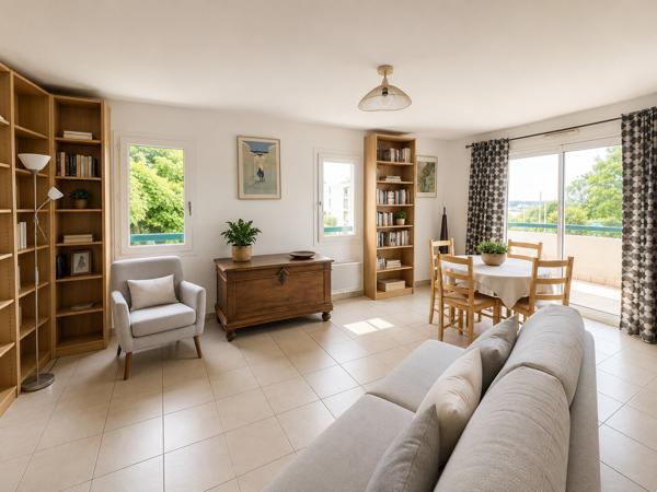 Bayonne Laharie – Appartement T3 avec terrasse de 24 m², garage et cave – Vendu loué