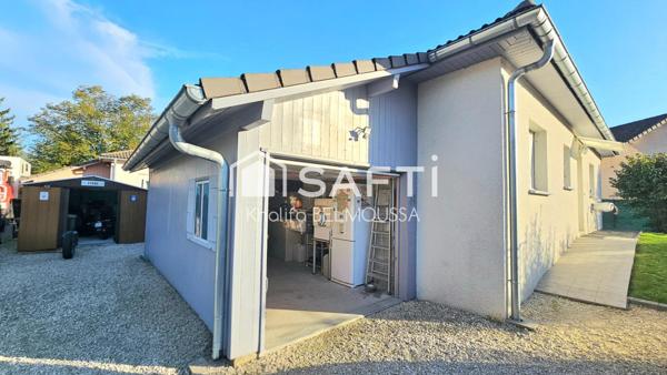 Maison de plain-pied – 3 chambres – Aucun travaux – Artemare