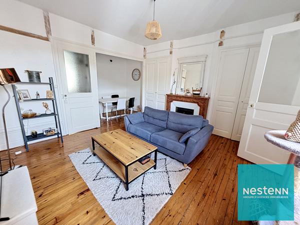 CENTRE-VILLE T3 60 m² TRAVERSANT FAIBLES CHARGES ÉTAT IMPECCABLE
