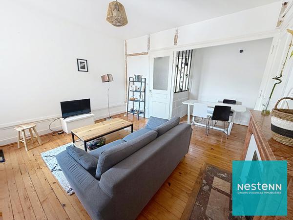 CENTRE-VILLE T3 60 m² TRAVERSANT FAIBLES CHARGES ÉTAT IMPECCABLE