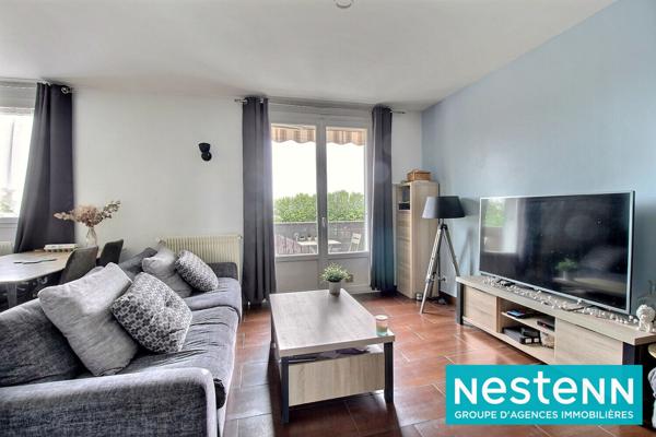 Appartement Decines Charpieu 3 pièces d'environ 56m² au calme avec vue dégagée, pas de travaux à prévoir