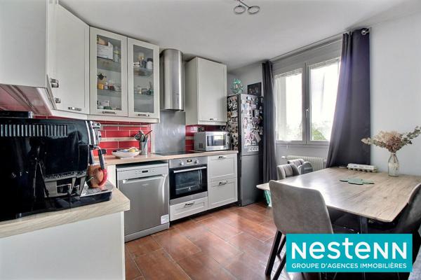 Appartement Decines Charpieu 3 pièces d'environ 56m² au calme avec vue dégagée, pas de travaux à prévoir