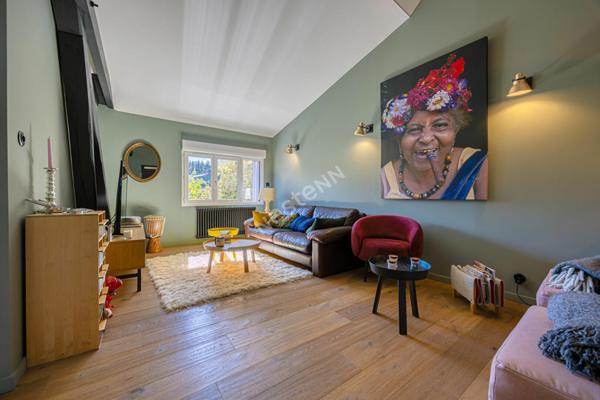 Duplex au coeur de Saint-Jorioz, 103 m² de confort entre lac et montagnes, cave et garage double