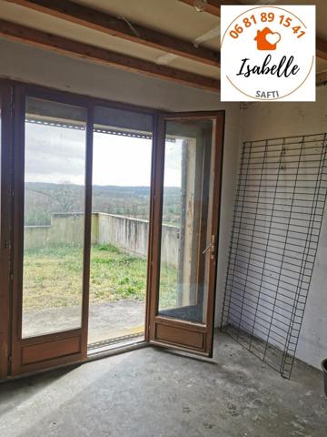 Maison de 75 m² de plain-pied individuelle, 2 chambres, vue sur les Pyrénées, avec très beau terrain 5146 m².