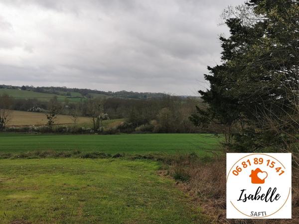 Maison de 75 m² de plain-pied individuelle, 2 chambres, vue sur les Pyrénées, avec très beau terrain 5146 m².