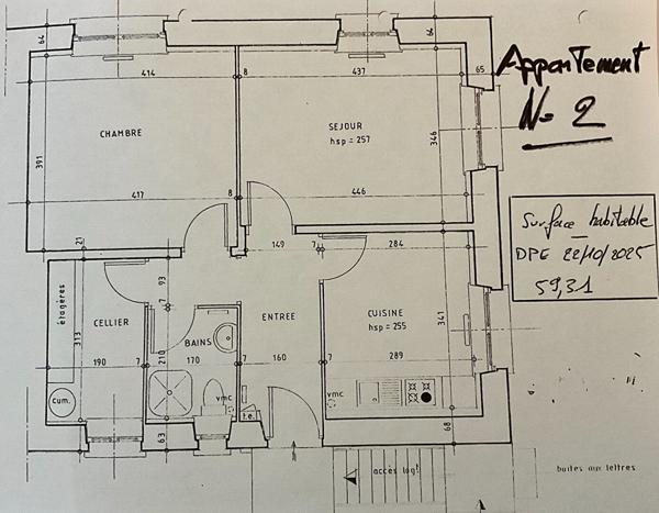 Proche PONTARLIER (25300) Appartement F2 avec garage individuel ARCON