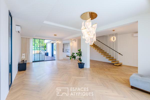Élégance contemporaine et volumes d’exception à Saint-Leu-la-Forêt