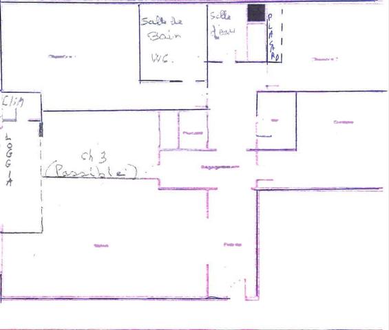 Appartement Paris 4 pièce(s) loggia 116.20 m² plus box et cave.