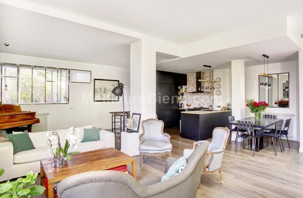 Calme absolu pour ce Duplex 169m2 en excellent état dans résidence très recherchée!