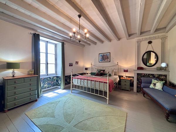 Magnifique Logis avec quatre gîtes de charme, deux piscines, cour intérieure et vaste parc paysager Chef boutonne