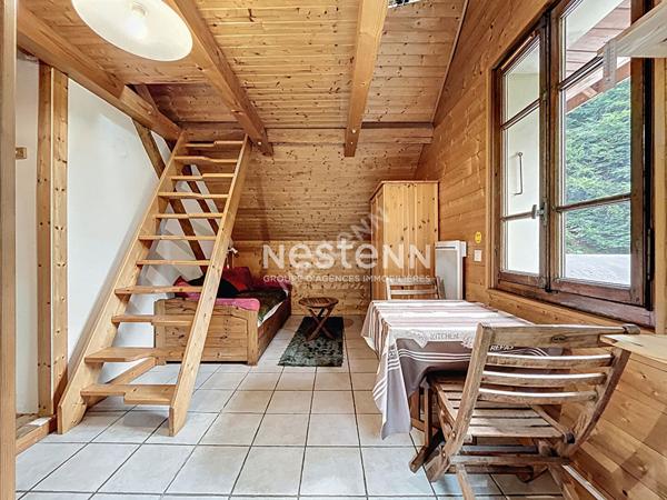 Charmant appartement 1 pièce de 19,47 m² au sol à vendre aux Clefs (74230)