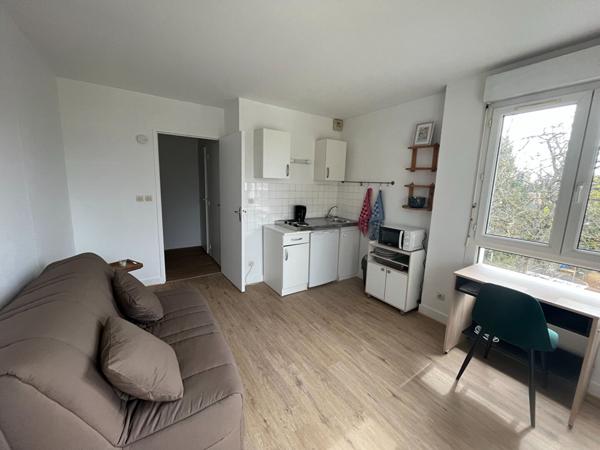 Studio meublé de 22.15m²