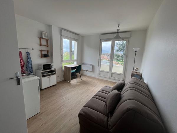 Studio meublé de 22.15m²