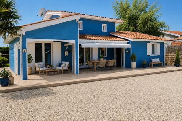 maison ossature bois trois  chambres