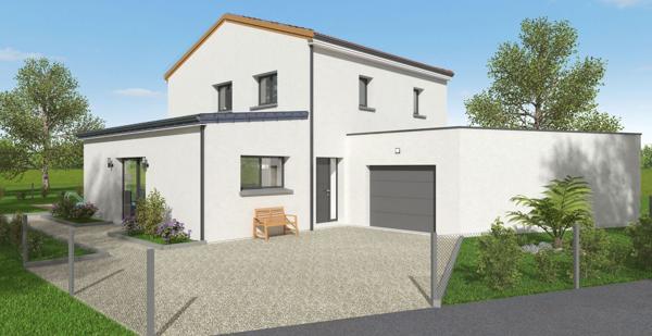 Terrain + Maison à vendre 5 pièces - 149 m²