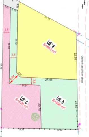 Terrain de 525 m² avec Projet de Construction - Secteur Calme au Gosier (97190)